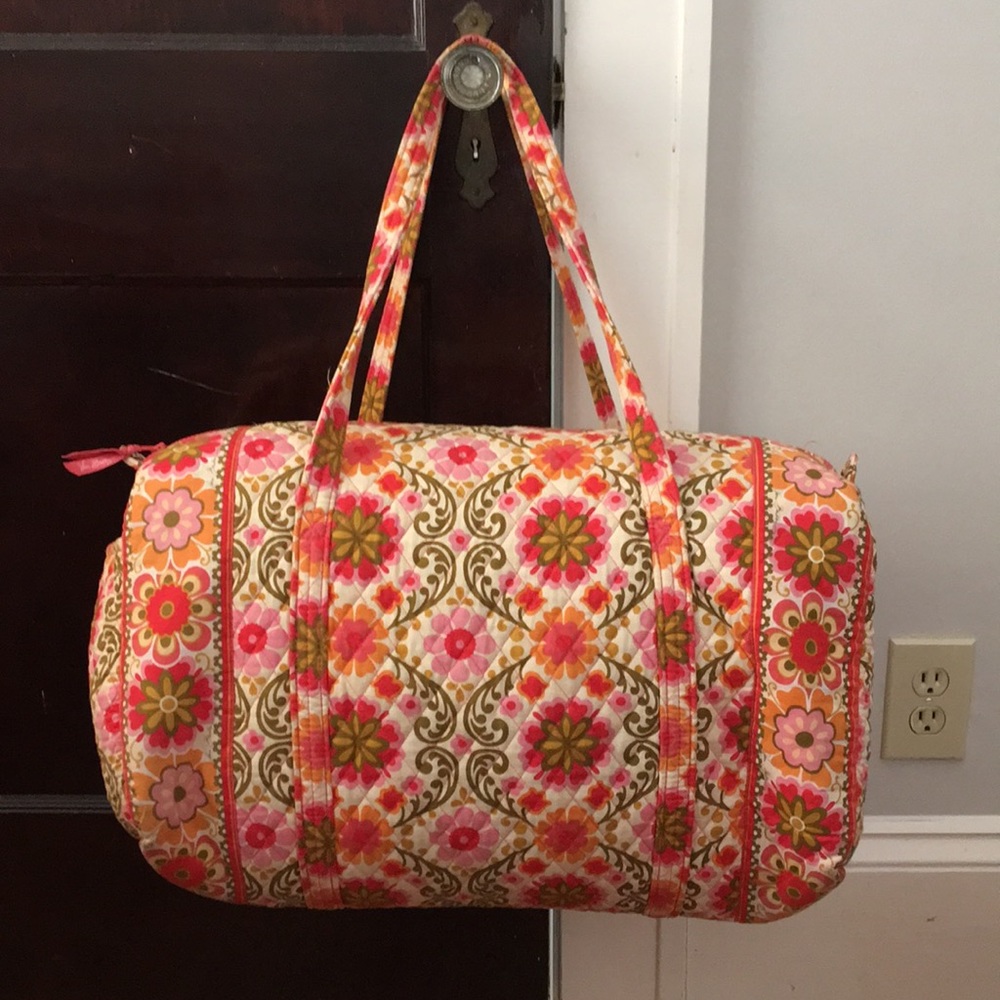 Vera Bradley Iconic Large Duffel - Folkloric Print